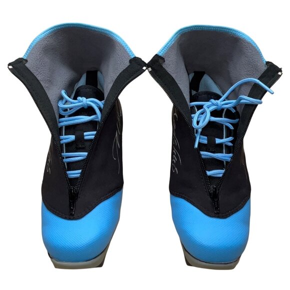 Madshus Metis RPC Womens Black & Blue Nordic Style Cross-Country Ski Boots Sz 7 - Picture 4 of 8
